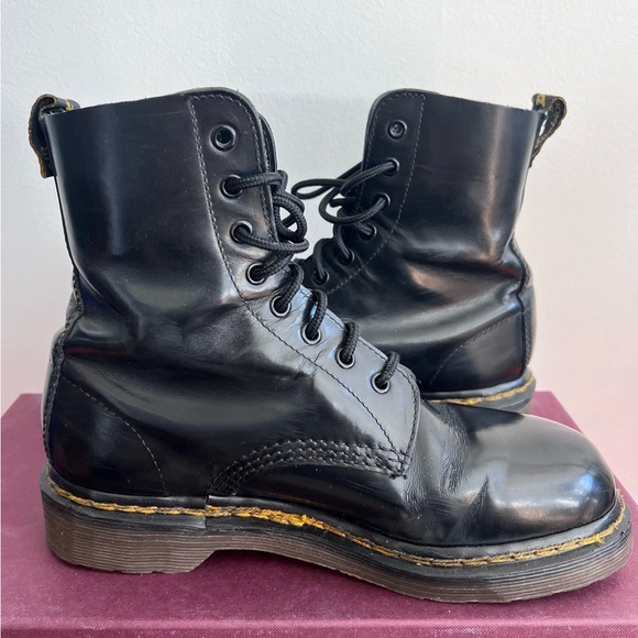 Rare!! 1460 Dr Martens boots vintage Made in England - Picture 7 of 10